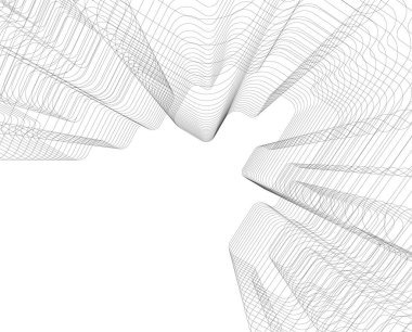 soyut mimari duvar kağıdı, dijital arkaplan