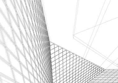 soyut mimari duvar kağıdı, dijital arkaplan