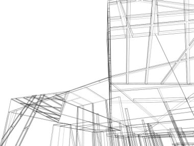 soyut mimari duvar kağıdı, dijital arkaplan