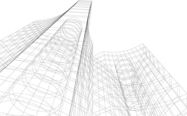 soyut mimari duvar kağıdı, dijital arkaplan