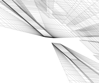 soyut mimari duvar kağıdı, dijital arkaplan