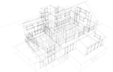 soyut mimari duvar kağıdı, dijital arkaplan