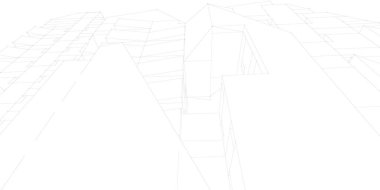 soyut mimari duvar kağıdı, dijital arkaplan