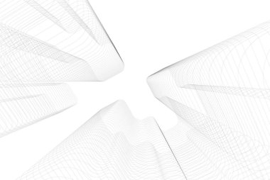 soyut mimari duvar kağıdı, dijital arkaplan