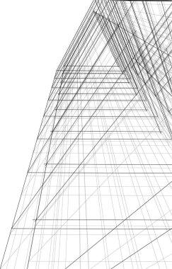 soyut mimari duvar kağıdı, dijital arkaplan