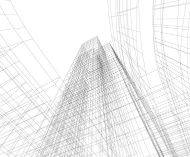 soyut mimari duvar kağıdı, dijital arkaplan