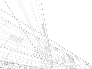 soyut mimari duvar kağıdı, dijital arkaplan