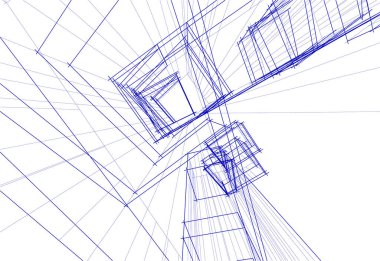 soyut mimari duvar kağıdı, dijital arkaplan