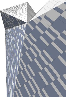 soyut mimari duvar kağıdı, dijital arkaplan