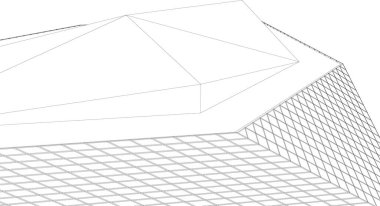 soyut mimari duvar kağıdı, dijital arkaplan