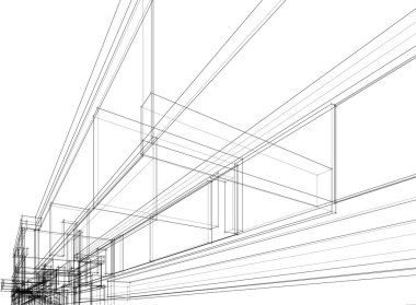 soyut mimari duvar kağıdı, dijital arkaplan