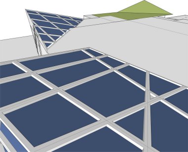 soyut mimari duvar kağıdı, dijital arkaplan