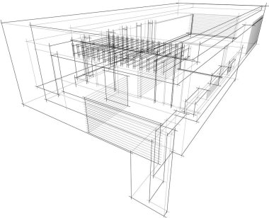 soyut mimari duvar kağıdı, dijital arkaplan