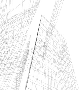 soyut mimari duvar kağıdı, dijital arkaplan