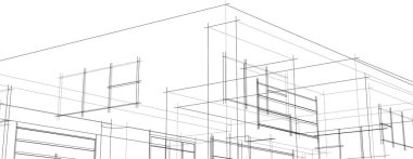 soyut mimari duvar kağıdı, dijital arkaplan