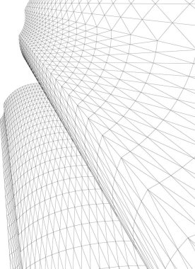 soyut mimari duvar kağıdı, dijital arkaplan