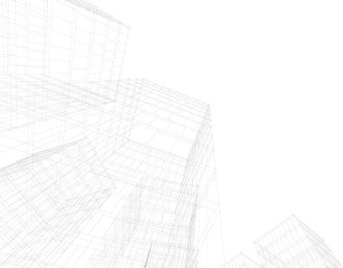 soyut mimari duvar kağıdı, dijital arkaplan