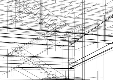 soyut mimari duvar kağıdı, dijital arkaplan