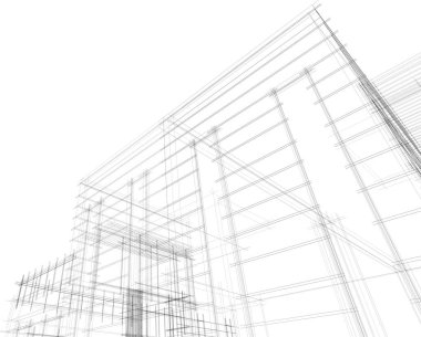 soyut mimari duvar kağıdı, dijital arkaplan