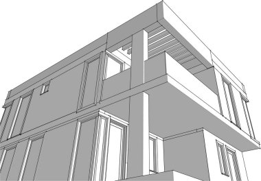 soyut mimari duvar kağıdı, dijital arkaplan