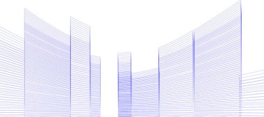 soyut mimari duvar kağıdı, dijital arkaplan