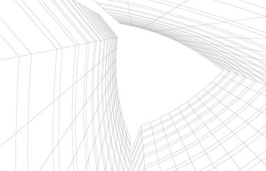 soyut mimari duvar kağıdı, dijital arkaplan