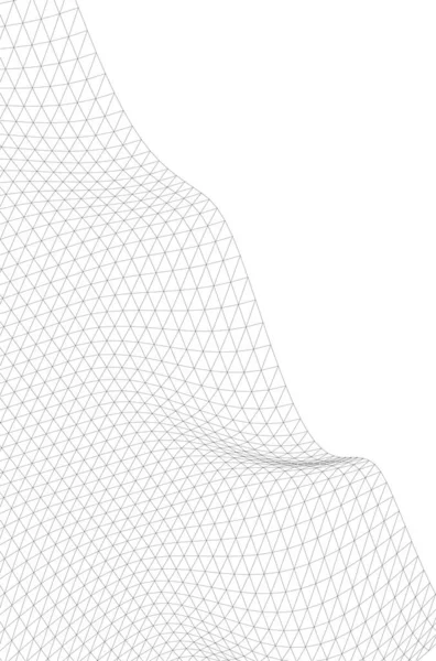 Lined Grid Wallpaper Digital Background — Stock Vector