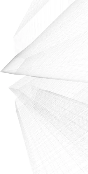 Papel Parede Arquitetônico Abstrato Fundo Digital —  Vetores de Stock