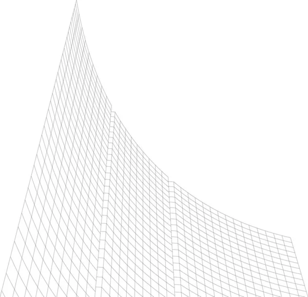 Абстрактні Архітектурні Шпалери Цифровий Фон — стоковий вектор