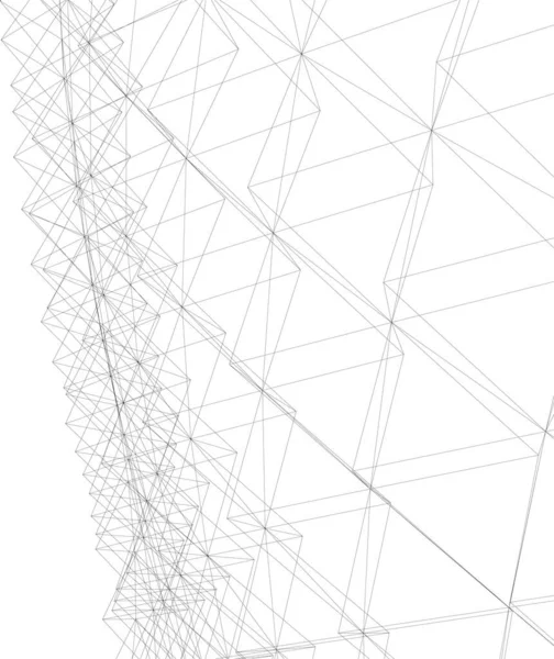 Fondo Pantalla Arquitectónica Abstracta Fondo Digital — Archivo Imágenes Vectoriales