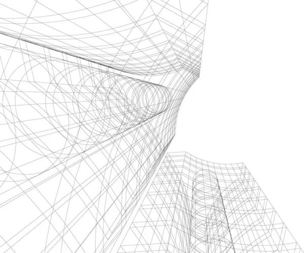 soyut mimari duvar kağıdı, dijital arkaplan