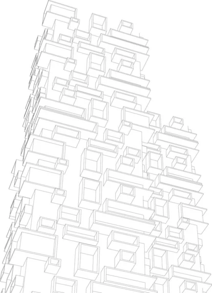 soyut mimari duvar kağıdı, dijital arkaplan