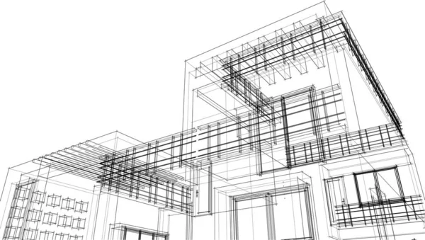 soyut mimari duvar kağıdı konsepti, dijital arkaplan