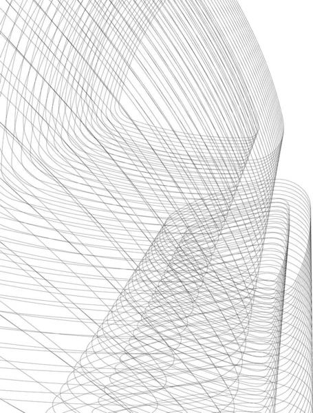 Fondo Pantalla Arquitectónica Abstracta Fondo Digital — Archivo Imágenes Vectoriales