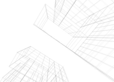 soyut mimari duvar kağıdı, dijital arkaplan