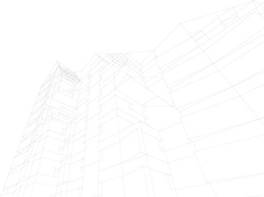 soyut mimari duvar kağıdı, dijital arkaplan