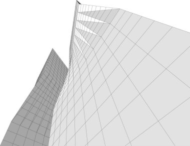 soyut mimari duvar kağıdı, dijital arkaplan