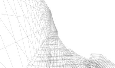 soyut mimari duvar kağıdı, dijital arkaplan