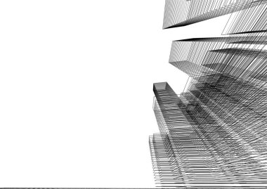 soyut mimari duvar kağıdı, dijital arkaplan