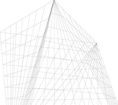 soyut mimari duvar kağıdı, dijital arkaplan