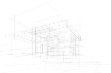 soyut mimari duvar kağıdı, dijital arkaplan