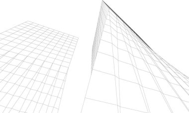 soyut mimari duvar kağıdı, dijital arkaplan