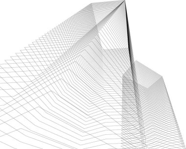 soyut mimari duvar kağıdı, dijital arkaplan