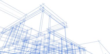 soyut mimari duvar kağıdı, dijital arkaplan