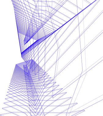 soyut mimari duvar kağıdı, dijital arkaplan