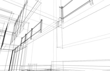 soyut mimari duvar kağıdı, dijital arkaplan