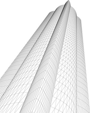 soyut mimari duvar kağıdı, dijital arkaplan