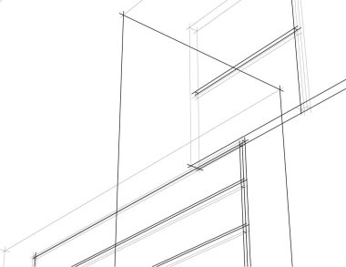 soyut mimari duvar kağıdı, dijital arkaplan