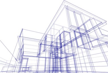 soyut mimari duvar kağıdı, dijital arkaplan