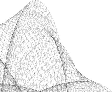 soyut mimari duvar kağıdı, dijital arkaplan